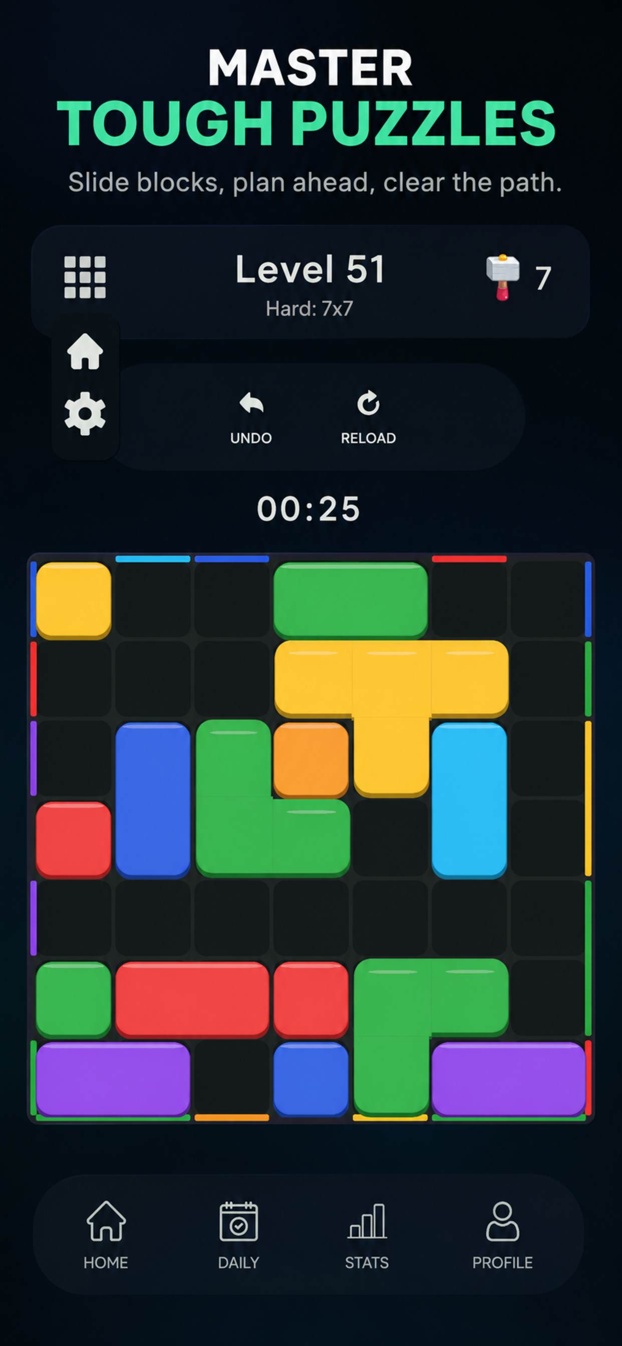 Slide Out - Block Escape Puzzle